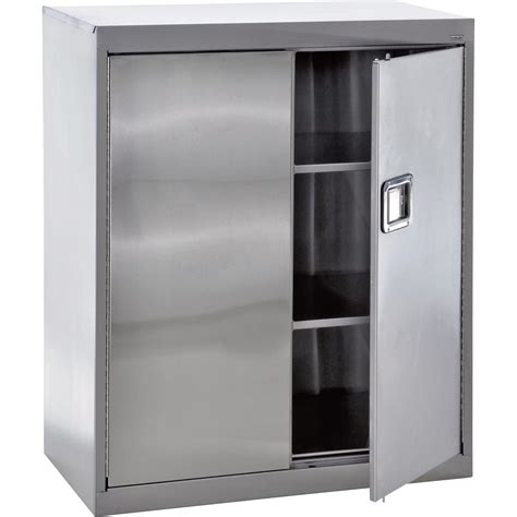 stainless steel utility cabinet|steel cabinet with safety vault.